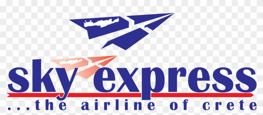 Sky Express Airline Logo Clipart