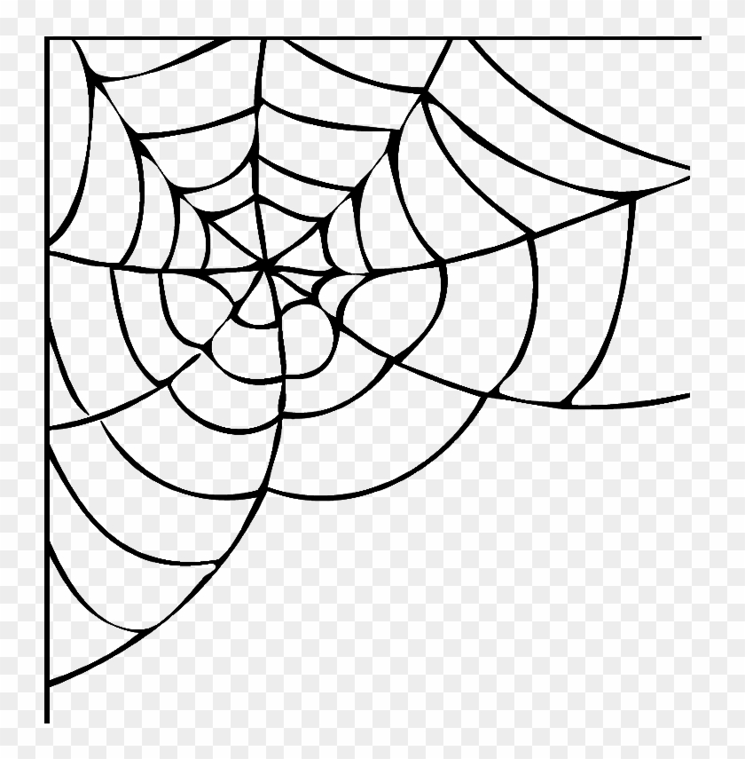 Halloween Spider Web Png High-quality Image - Halloween Spider Web Png Clipart #589769