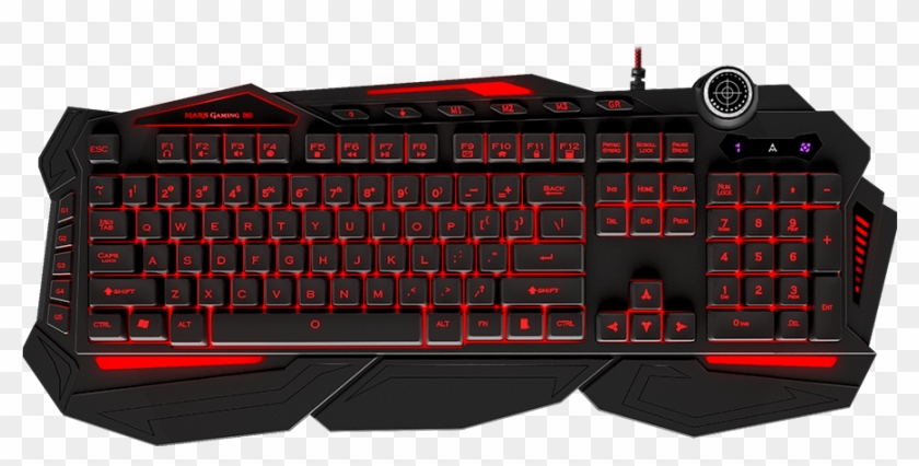 Mk3 Gaming Keyboard - Teclado Mars Gaming Mk3 Clipart