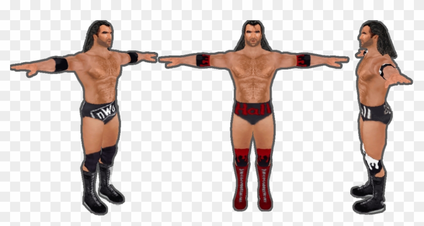 Scott Hall Mod/model - Professional Wrestling Clipart