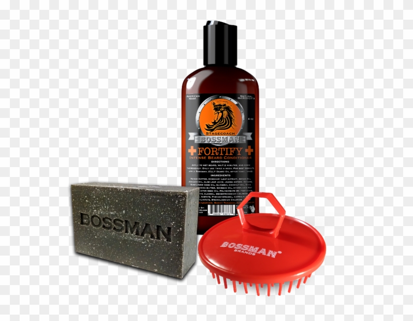 Bossman Beard Oil Kit Clipart