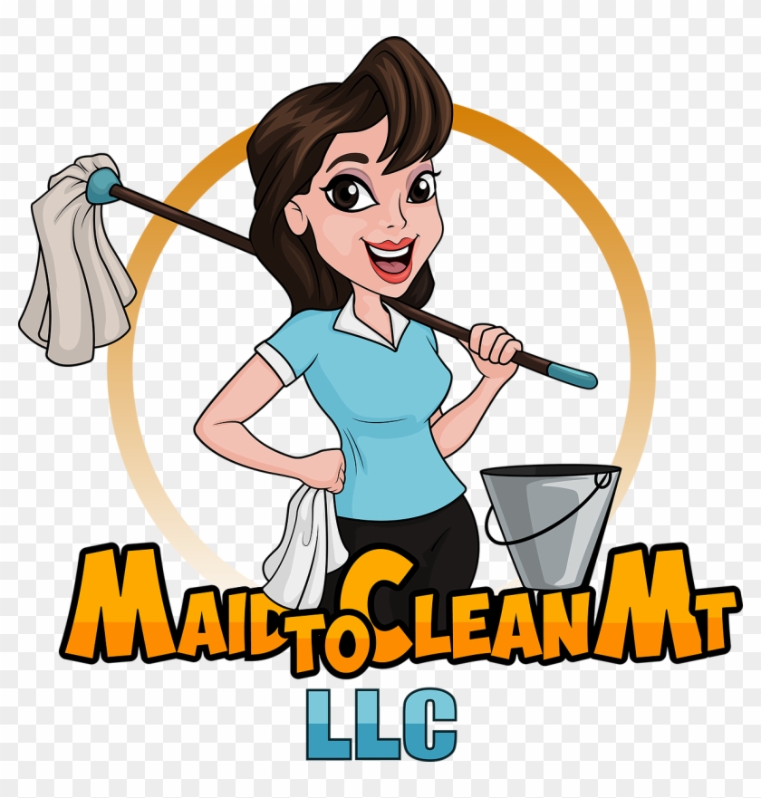 House Cleaning Faqs - Cartoon Cleaning Services Logo Clipart