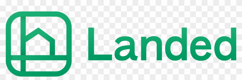Landed - Landed Logo Clipart #5800745