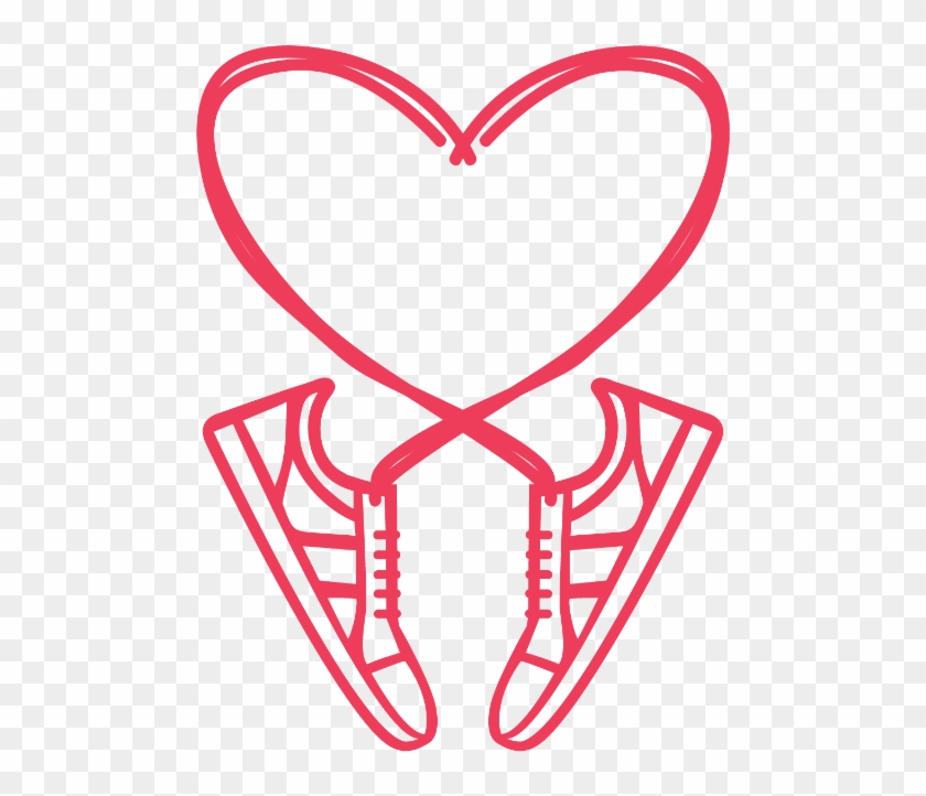 5 Miles Or 1 Mile Options - Heart Clipart #5801002