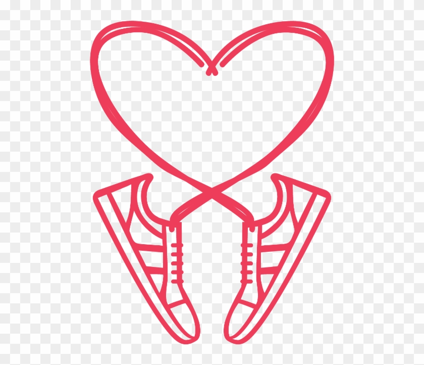 5 Miles Or 1 Mile Options - Heart Clipart