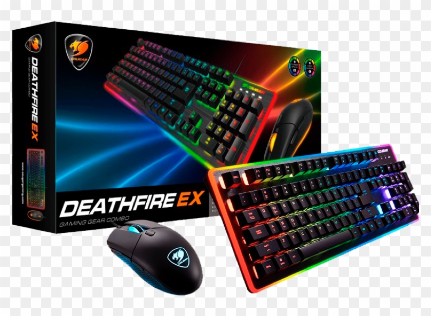 Cougar Deathfire Ex Keyboard Clipart