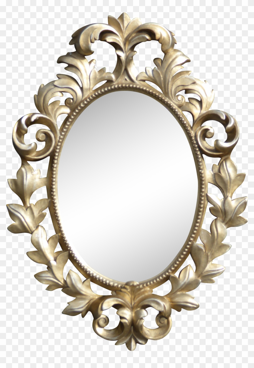 Oval Mirror Png - Mirror Clipart