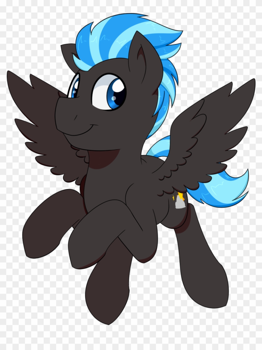 Notenoughapples, Derpibooru Exclusive, Flying, Male, - Cartoon Clipart