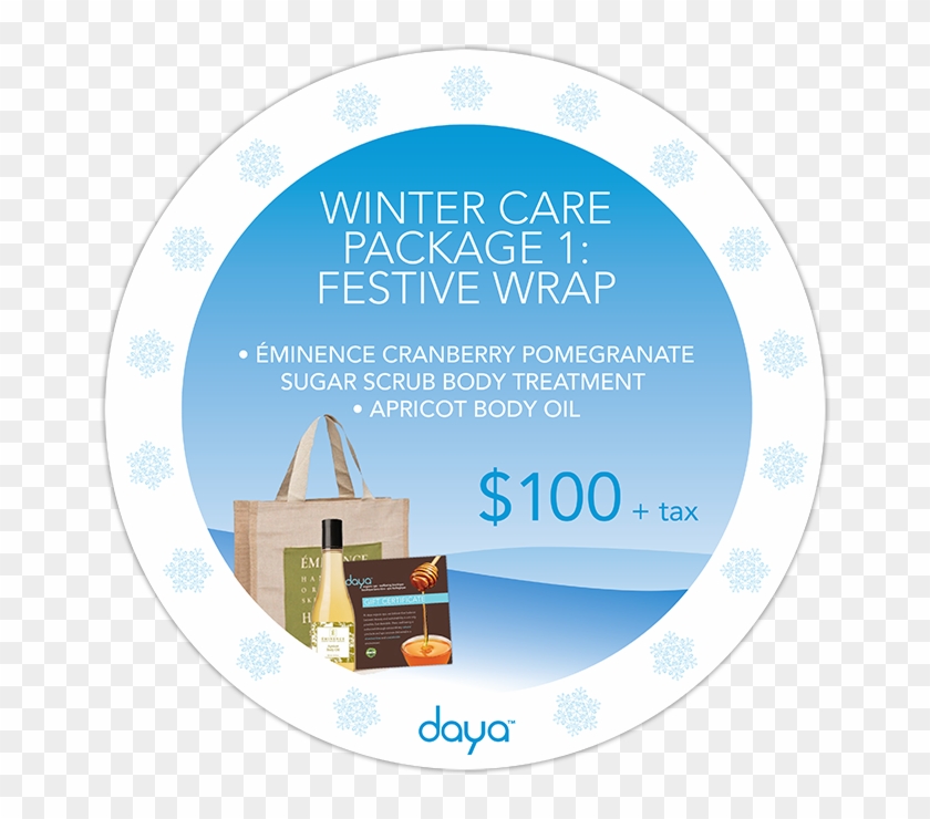 Daya Circle Winter Care Packages Fb - Circle Clipart