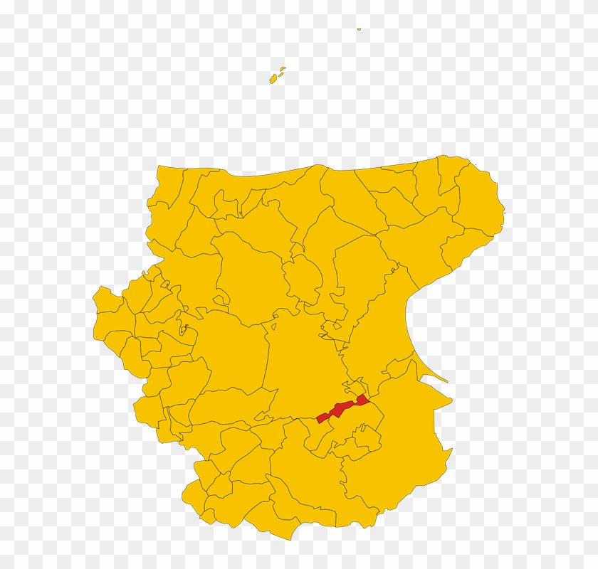 Map Italy Region Province - San Paolo Di Civitate Mappa Clipart #5802411