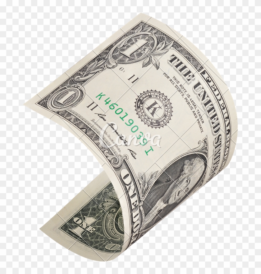 Dollar Bill Transparent Transparent Background - Flying Dollar Bill Clipart #5802718