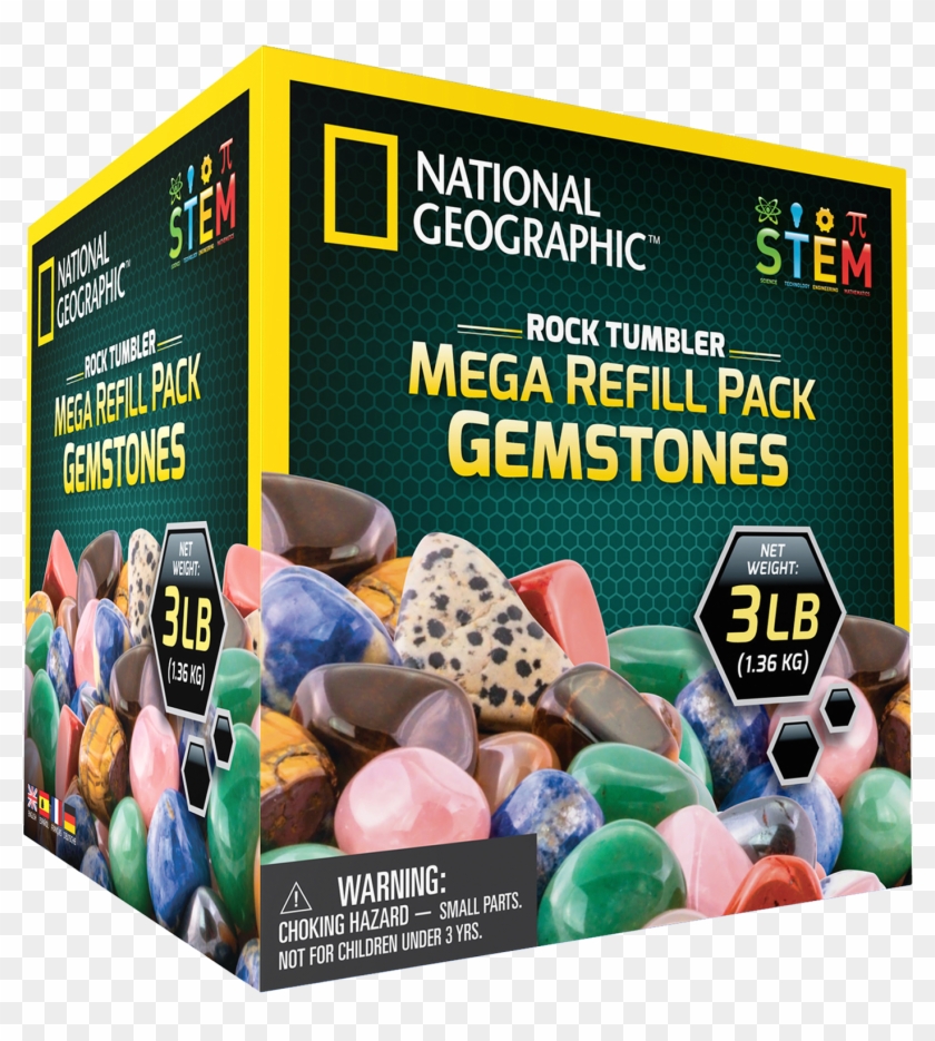 National Geographic Rough Gemstones Mega Refill Pack Clipart #5802762