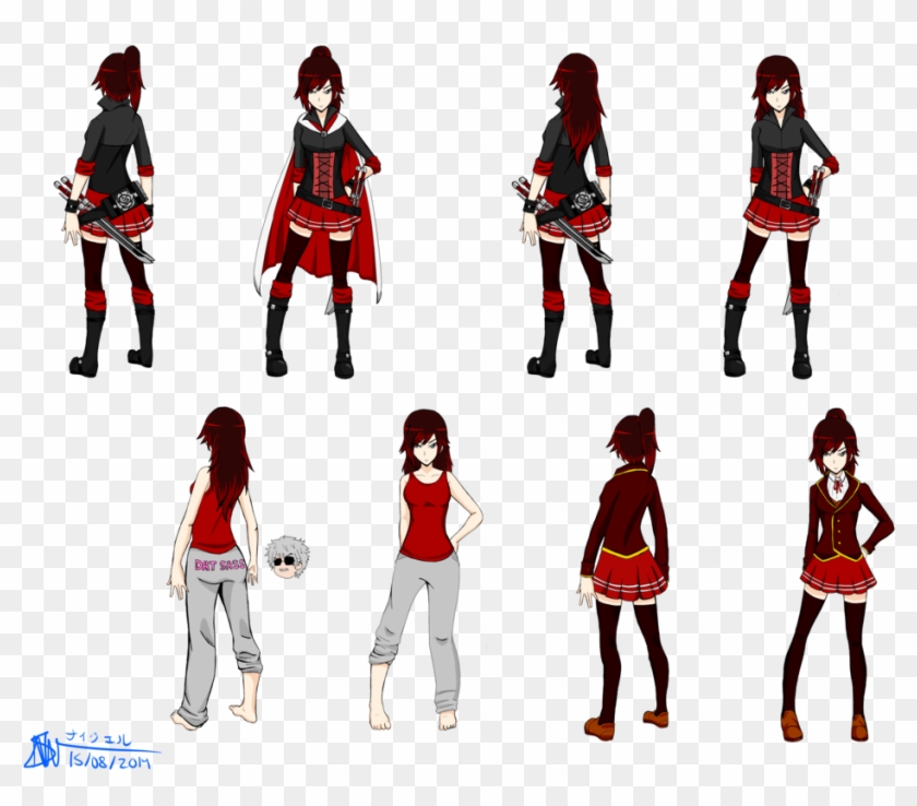 Summer Rose Rwby Summer Rose Rwby, Ruby Anime, Rose - Ruby Rose Rwby Reference Clipart #5802861