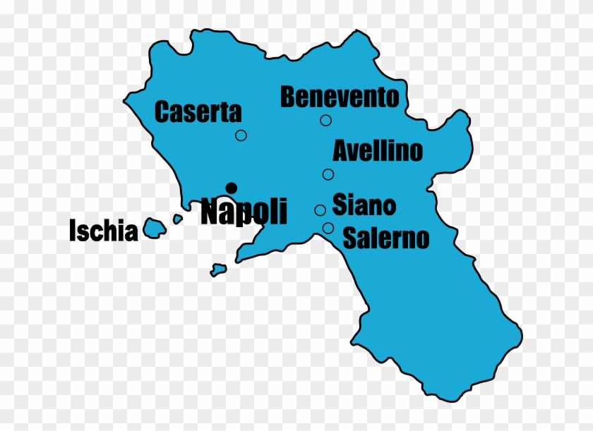 Campania Italy Campania Map - Napoli Campania Clipart #5803172