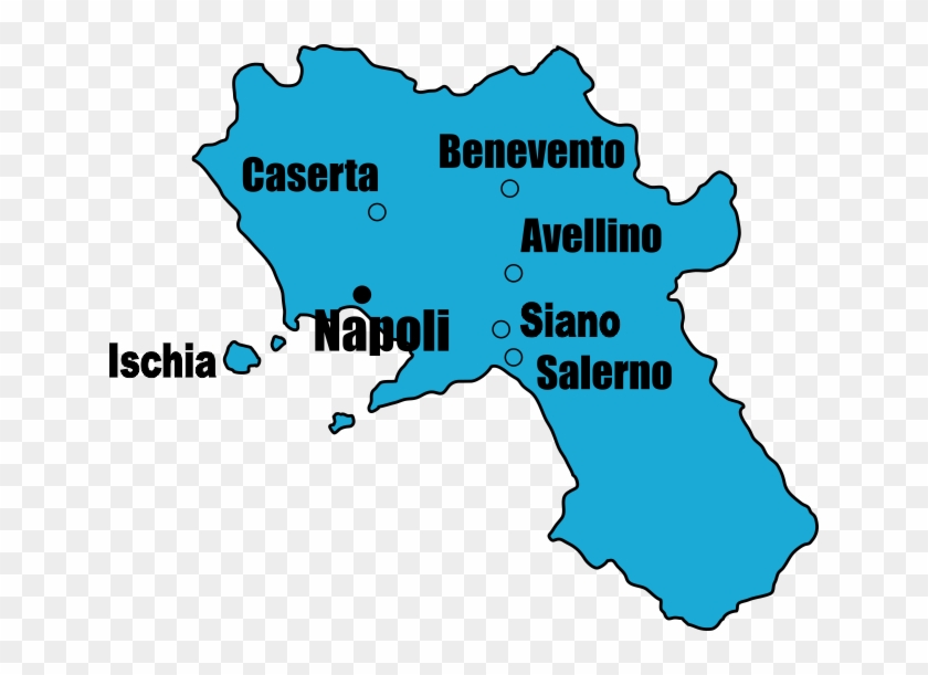 Campania Italy Campania Map - Napoli Campania Clipart