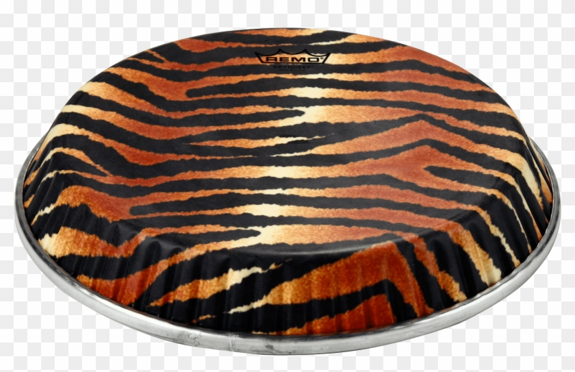 Remo Symmetry Skyndeep Conga Drumhead-tiger Stripe - Circle Clipart #5803617