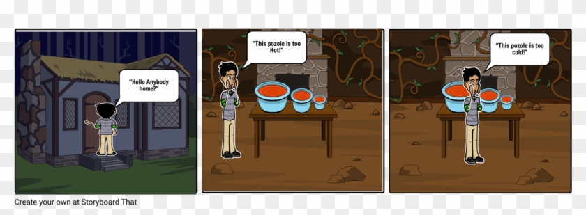 Pablo And The Three Changos - Cartoon Clipart