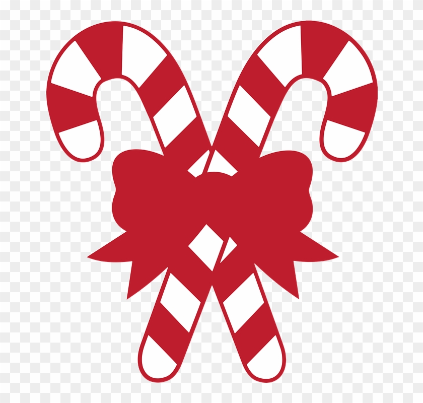 Christmas, Holiday, Decoration, Xmas, Card, Winter - Christmas Cartoon Candy Cane Clipart