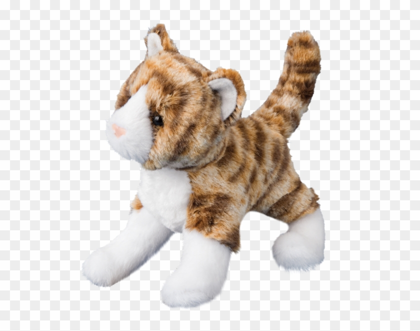 Sadie Tiger Stripe Cat - Stuffed Toy Clipart #5804026