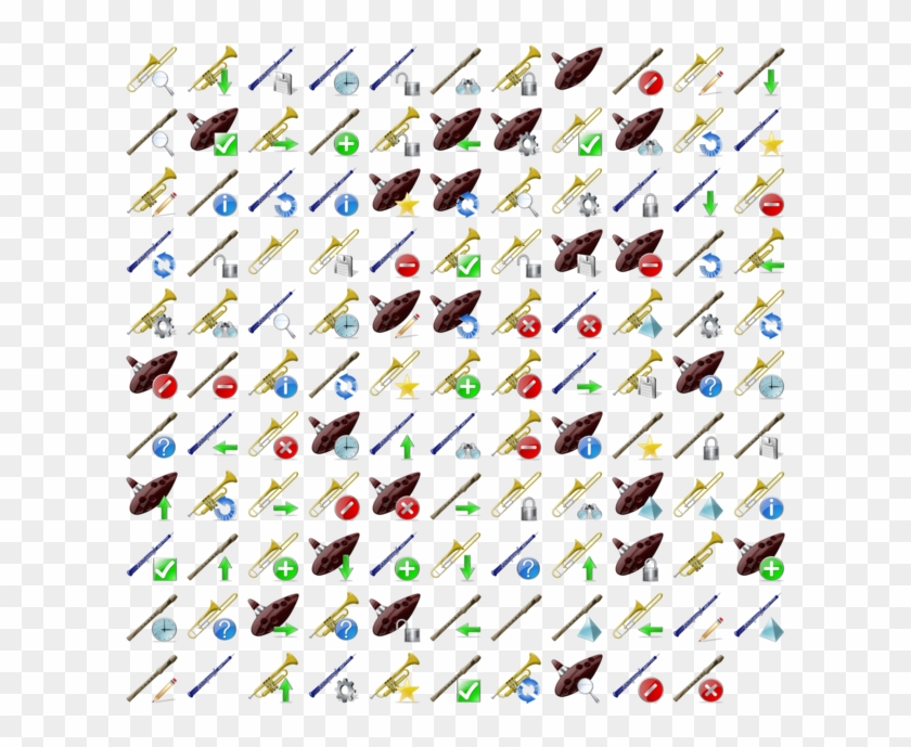 Wind Instruments Icon Pack By Iconshock - Collection Clipart #5804248