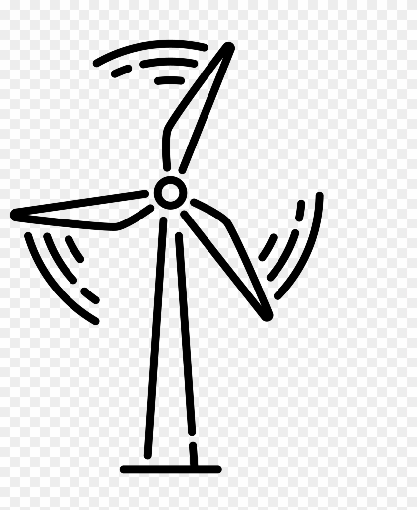 Hydrogen - Windmill Clipart #5804655