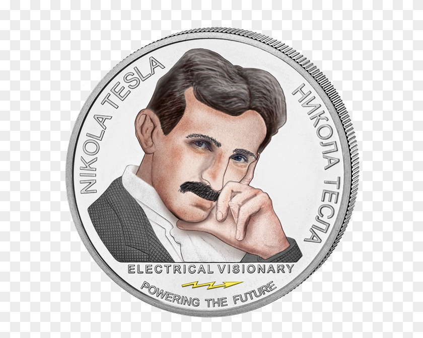 100 Din Nikola Tesla - Nikola Tesla Münze Clipart