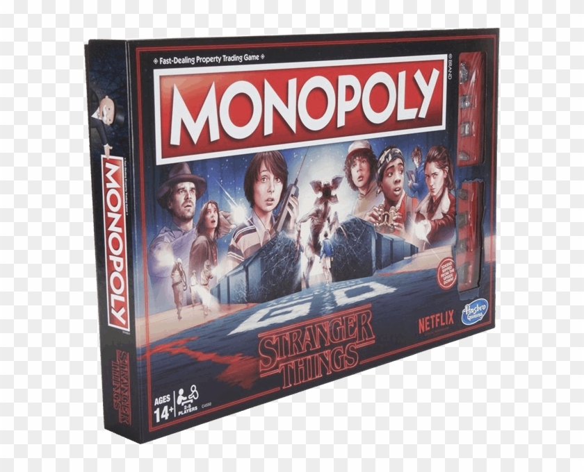Board Games - Hasbro Monopoly Stranger Thing Clipart #5805133