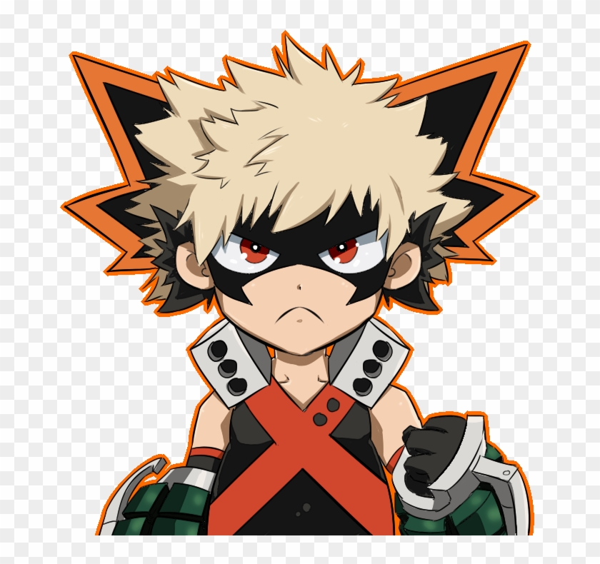 Art Abyss Anime My Hero Academia - Kacchan My Hero Academia Chibi Clipart #5805394