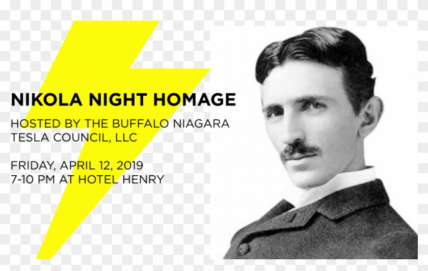 Nikola Night Homage Hosted By The Buffalo Niagara Tesla - Nicolas Tesla Clipart #5805433
