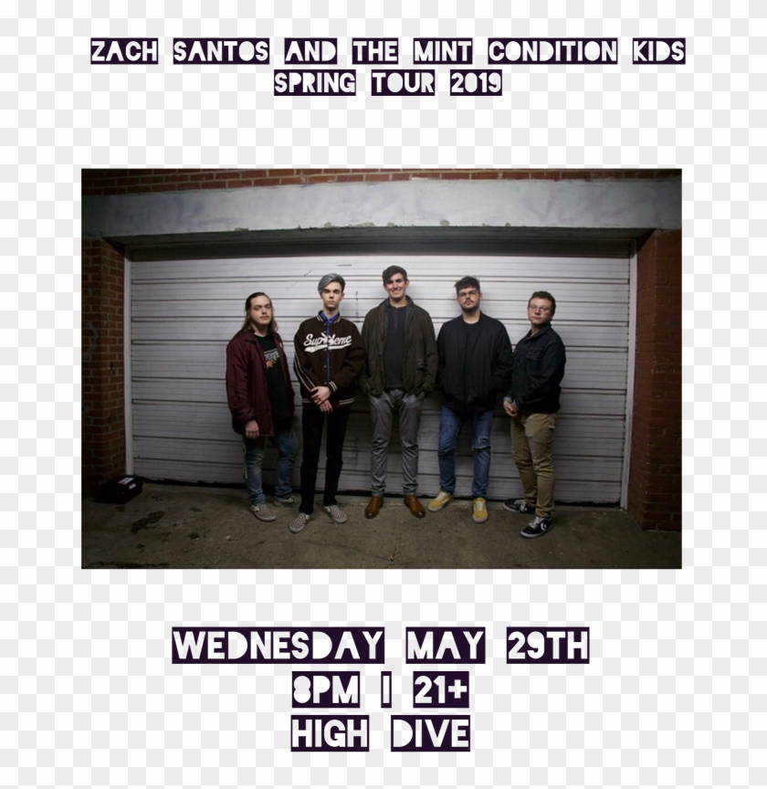 Zach Santos & The Mint Condition Kids - Photo Caption Clipart