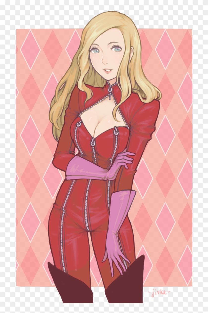 Ann Takamaki With Hair Down Clipart