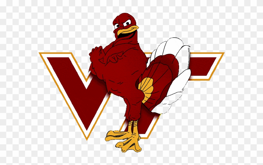 Virginia Tech - Virginia Tech Hokie Logo Clipart