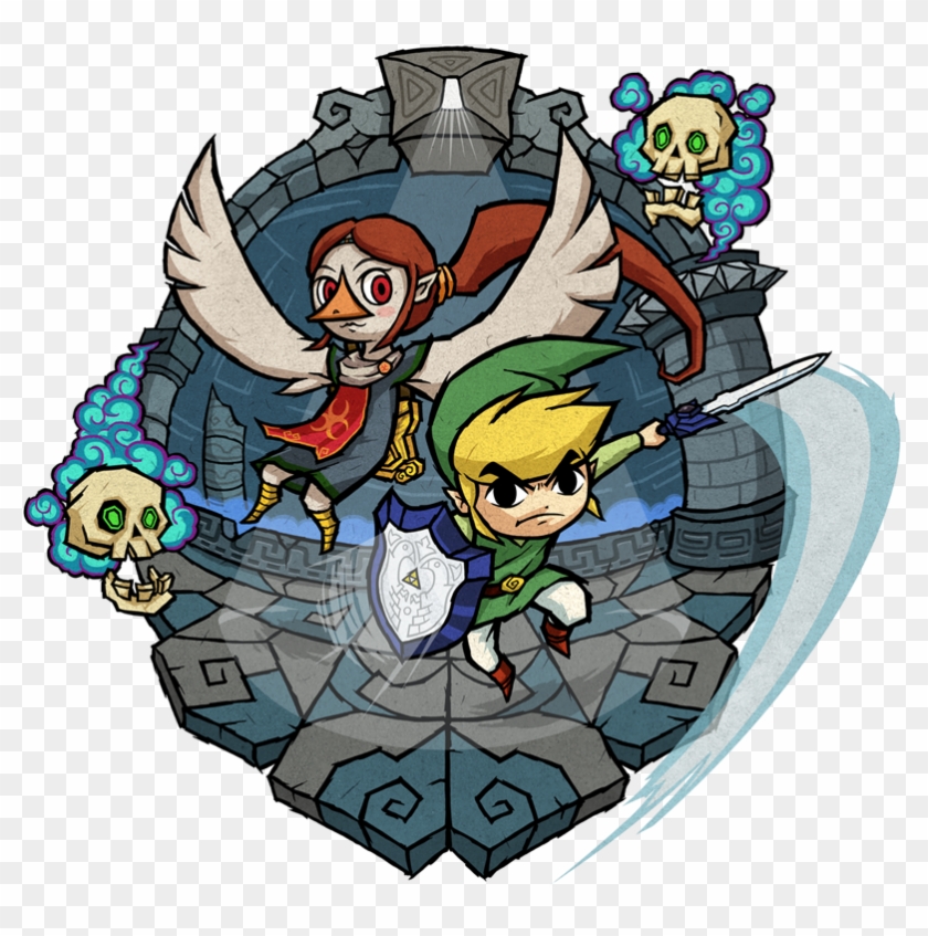 Zelda Wind Waker Wiiu Earth Temple - Legend Of Zelda The Wind Waker Art Clipart