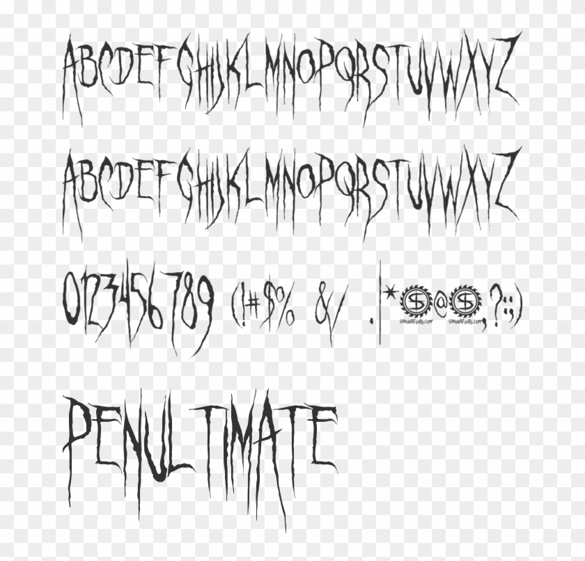 Ghastly Panic Font Preview - Ghastly Panic Font Clipart