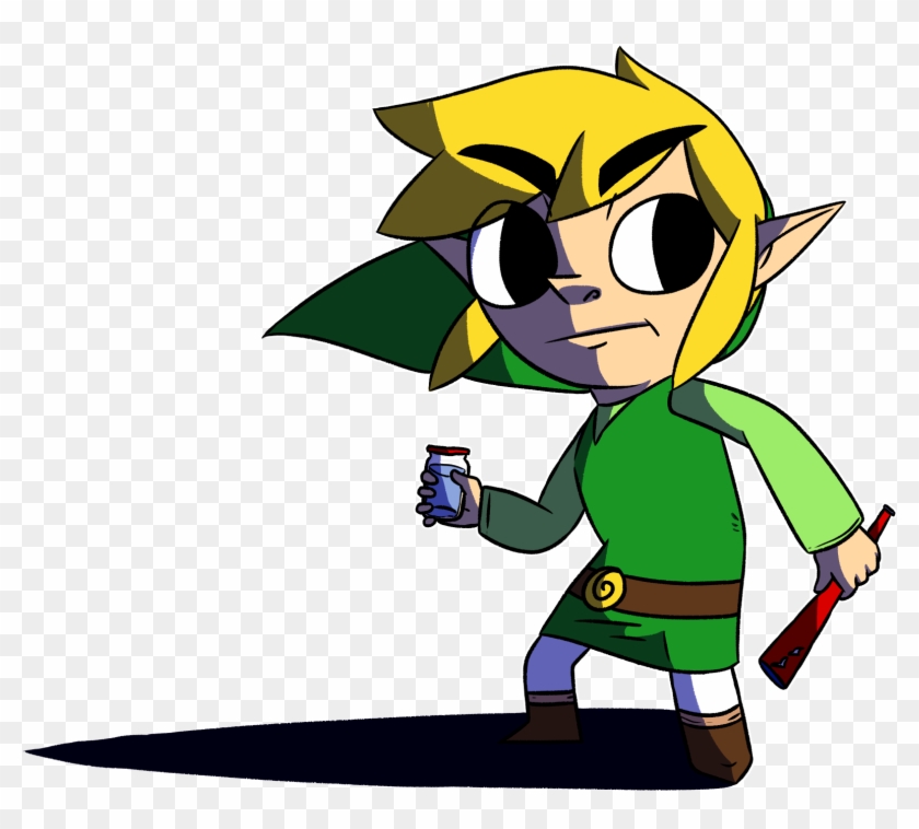 I Did A Quick Wind Waker Doodle To Play Around With - Cartoon Clipart #5806025