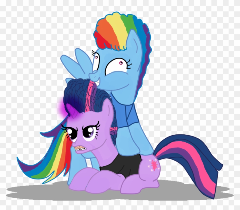 Pony Rainbow Dash Twilight Sparkle Butt-head Beavis - Twilight Sparkle Rainbow Dash Cute My Little Pony Clipart #5806119