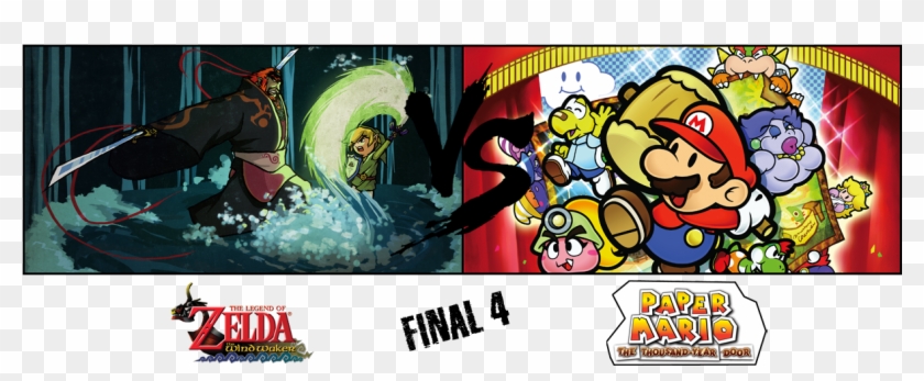 Let's See If The Thousand-year Door Can Take Out The - Zelda Wind Waker Background Clipart