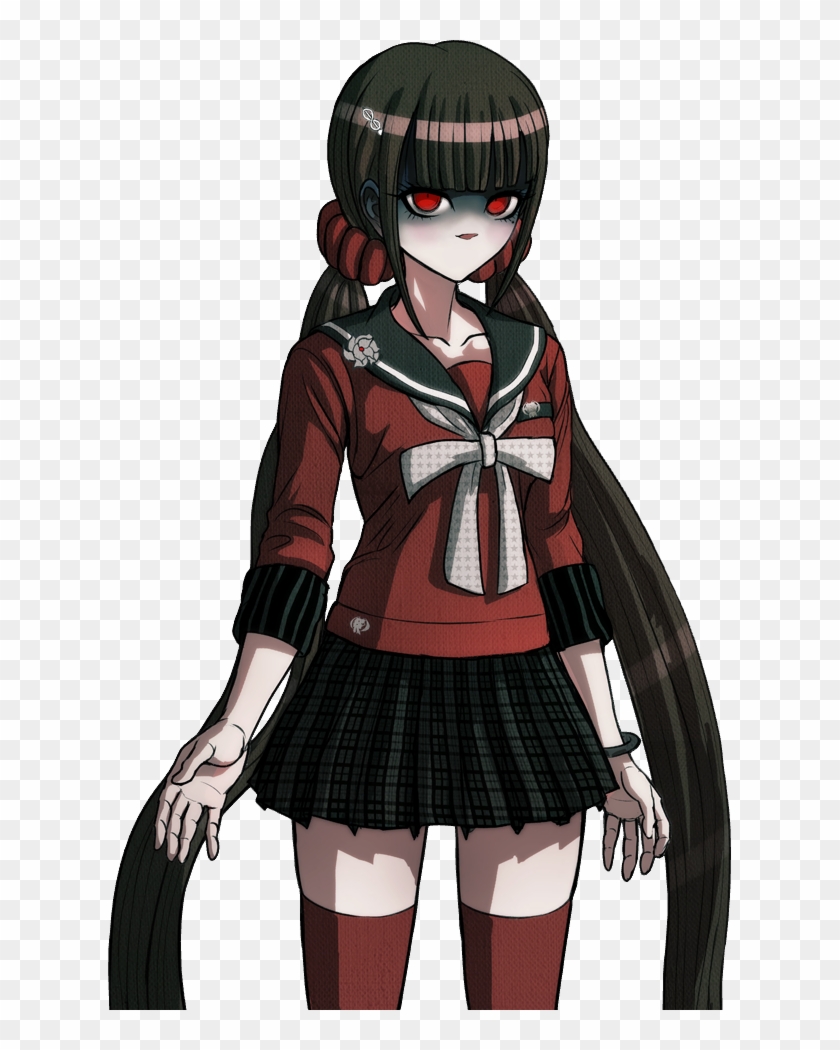 Memedanganronpa Characters But Without Their Nose And - Maki Do You Wanna Die Clipart #5806646