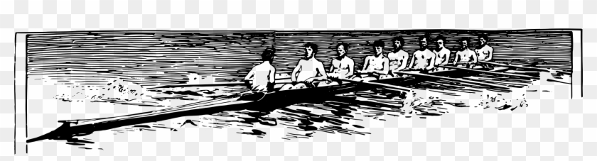 This Free Icons Png Design Of Rowing Team - Canoe Clipart