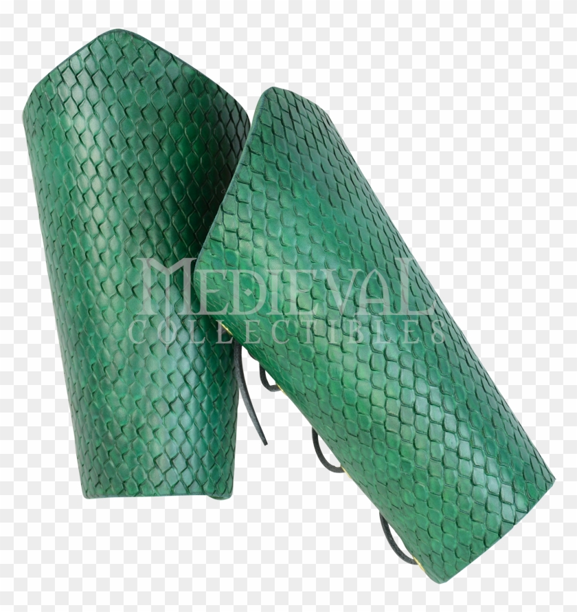 Green Dragon Scales Alluminium - Leather Clipart #5807139