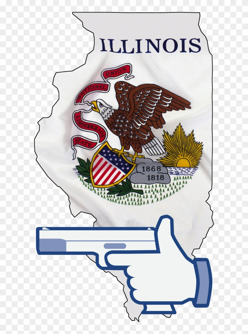 Not To Stop At Making Virtually Every Firearm That - Illinois Flag Clipart