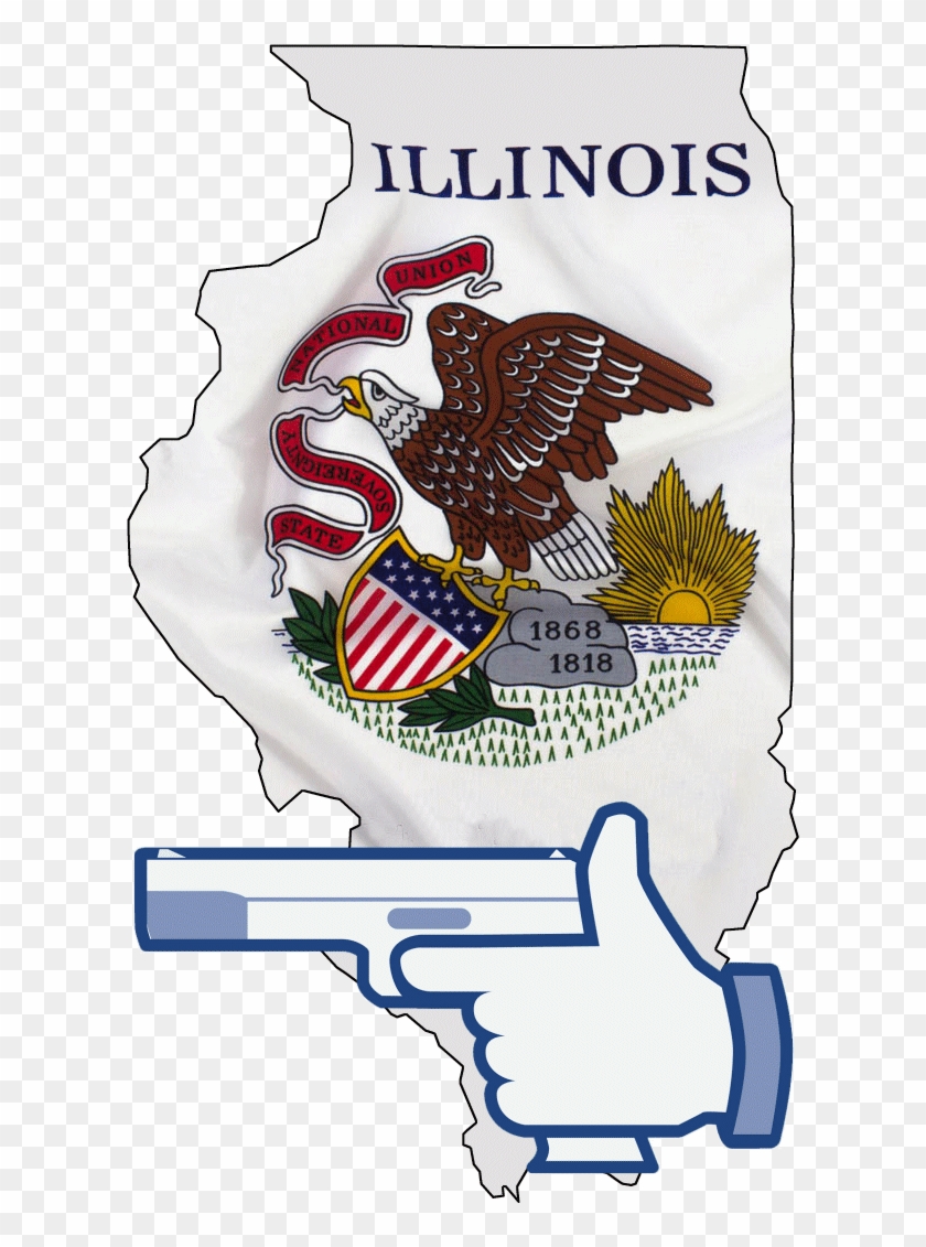 Not To Stop At Making Virtually Every Firearm That - Illinois Flag Clipart #5807268