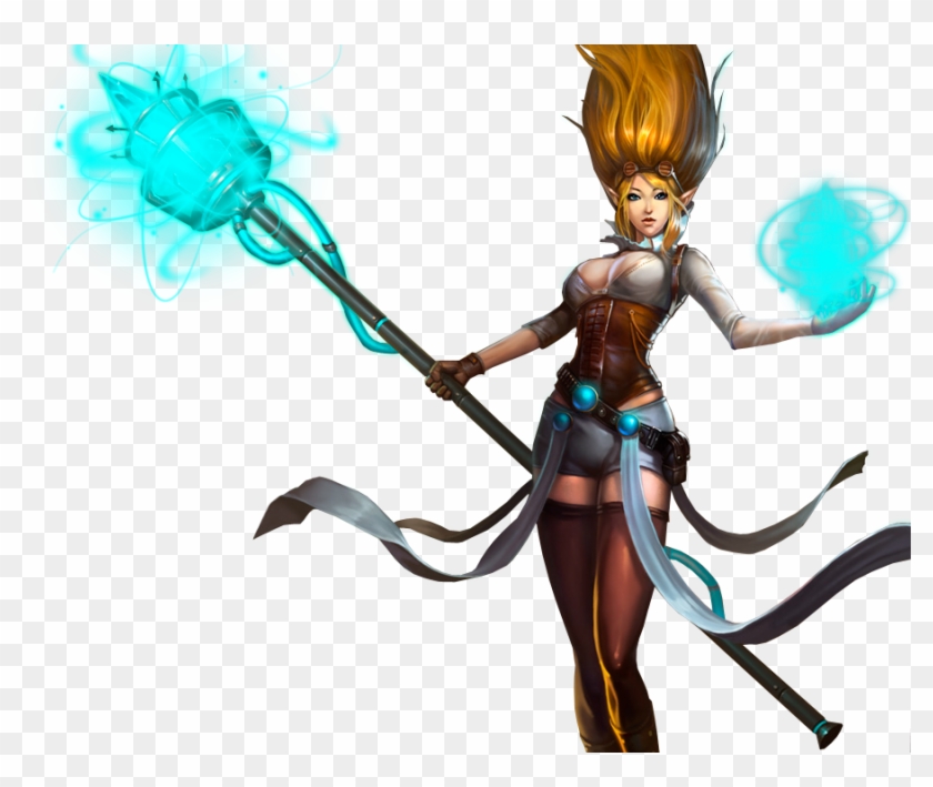 Hextech Janna Skin - Hextech Janna Png Clipart