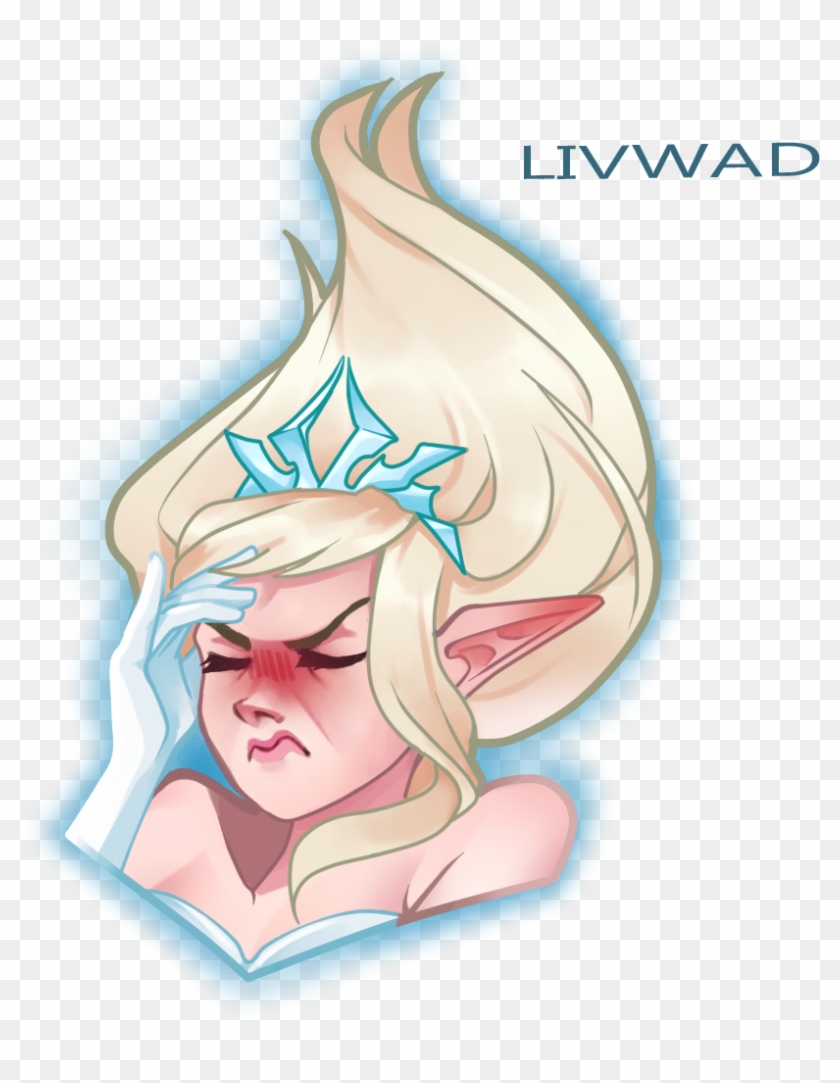 Equally Frustrated, Equally Disappointed - League Of Legends Janna Png Clipart #5807614