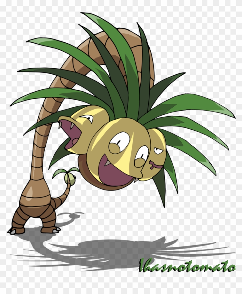 Exeggutor Png - Pokemon Alola Exeggutor Drawing Clipart