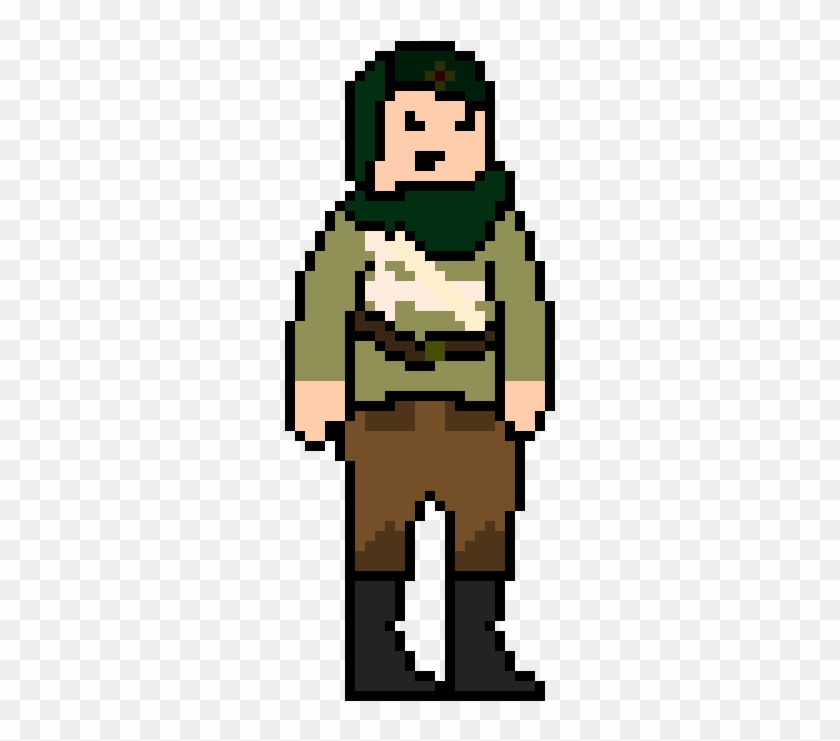 Pixel Art Habbo Cara Clipart