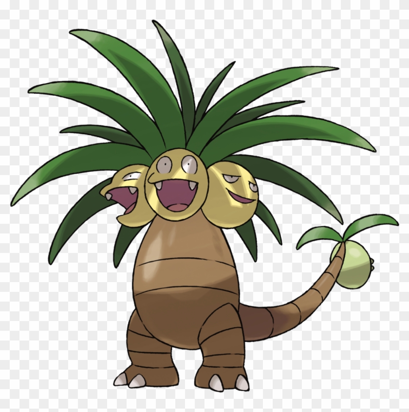View Samegoogleiqdbsaucenao Exeggutor Manlet , - Palm Tree Pokemon Name Clipart
