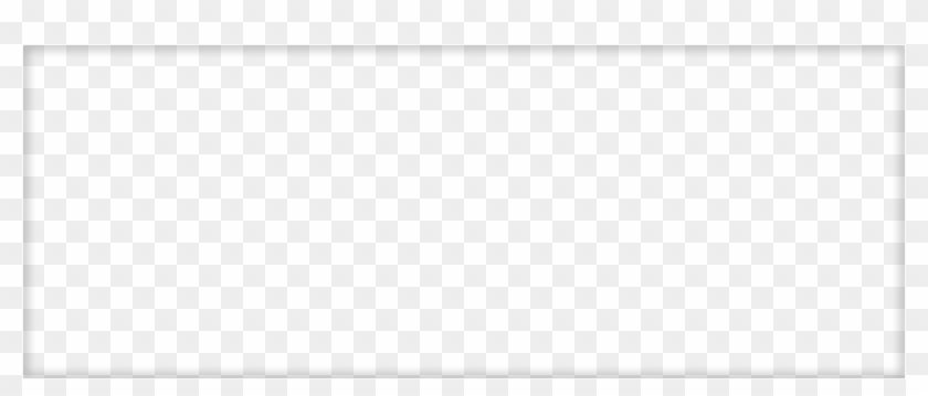 White Frame - Banner Transparent Shadow Png Clipart