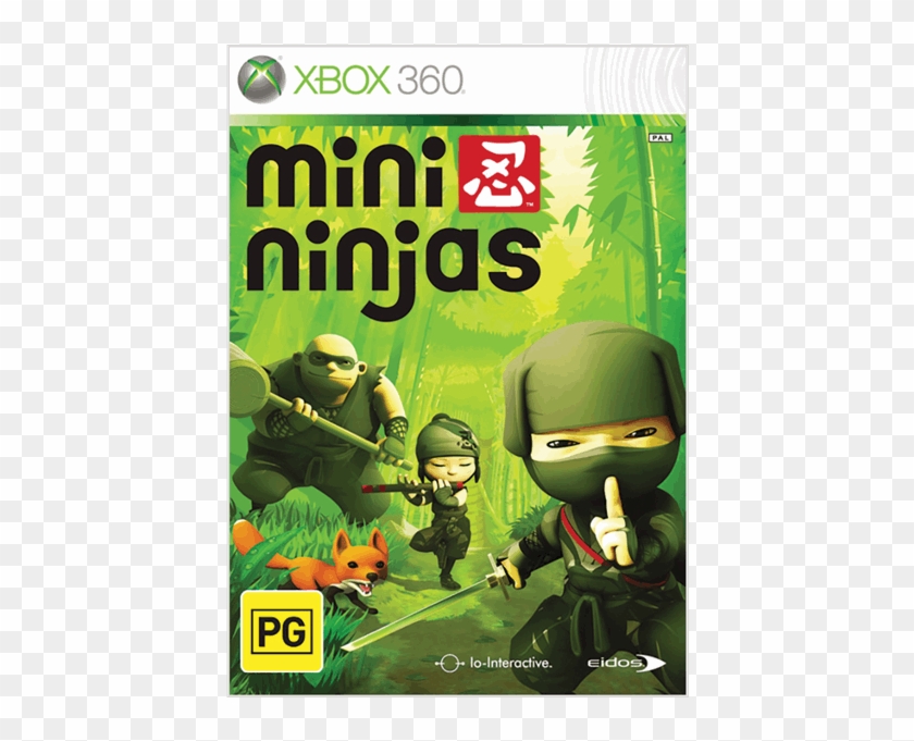 Mini Ninjas Xbox 360 Clipart #5808507