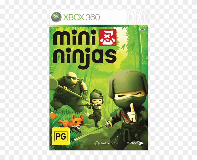 Mini Ninjas Xbox 360 Clipart